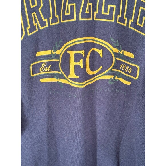 Vintage Franklin College Grizzlies Indiana AOP Spell Out Crewneck Sweater XL USA - Picture 5 of 12